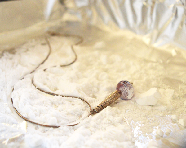 cleaning silver jewellery with bicarbonate of soda